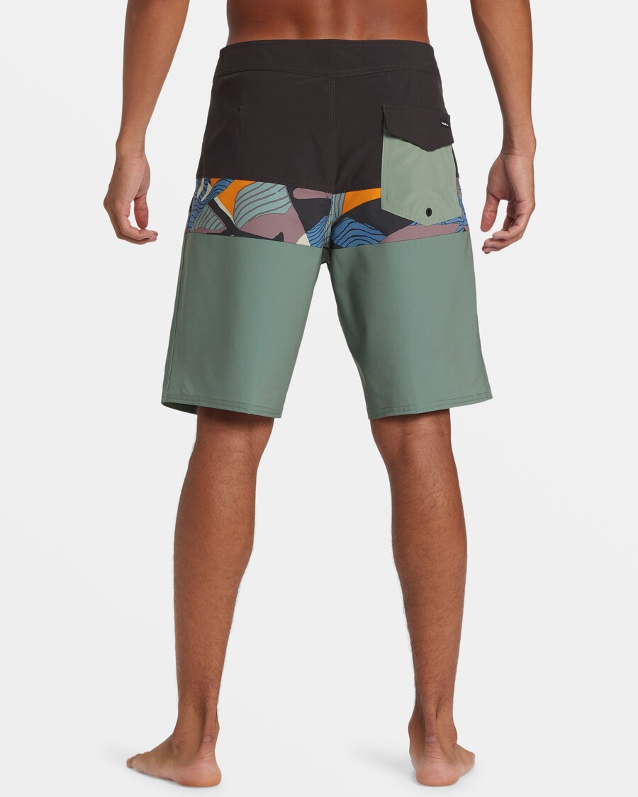 Quiksilver Surfsilk Panel 20" Boardshorts - Mořský Sprej