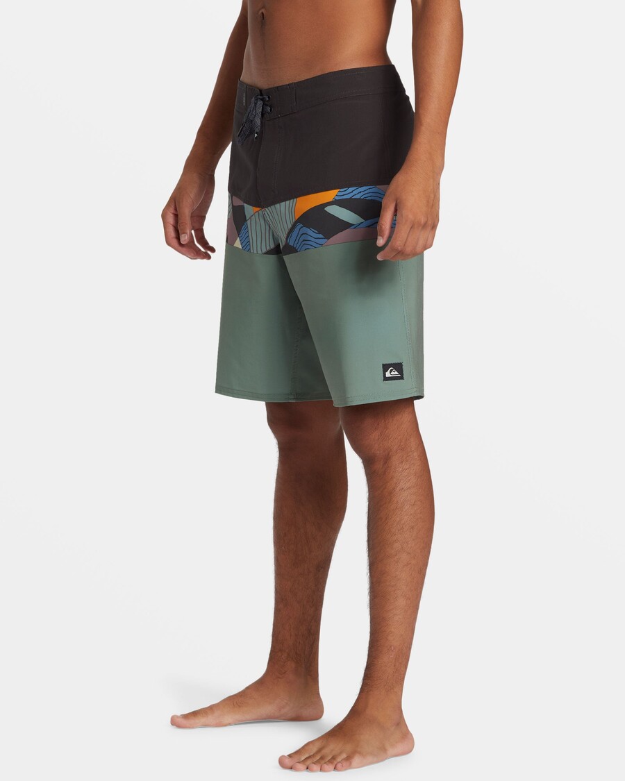 Quiksilver Surfsilk Panel 20" Boardshorts - Mořský Sprej