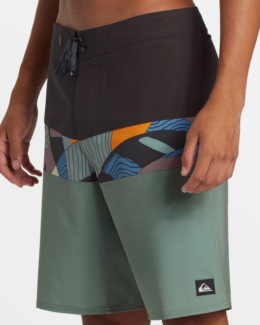 Quiksilver Surfsilk Panel 20" Boardshorts - Mořský Sprej