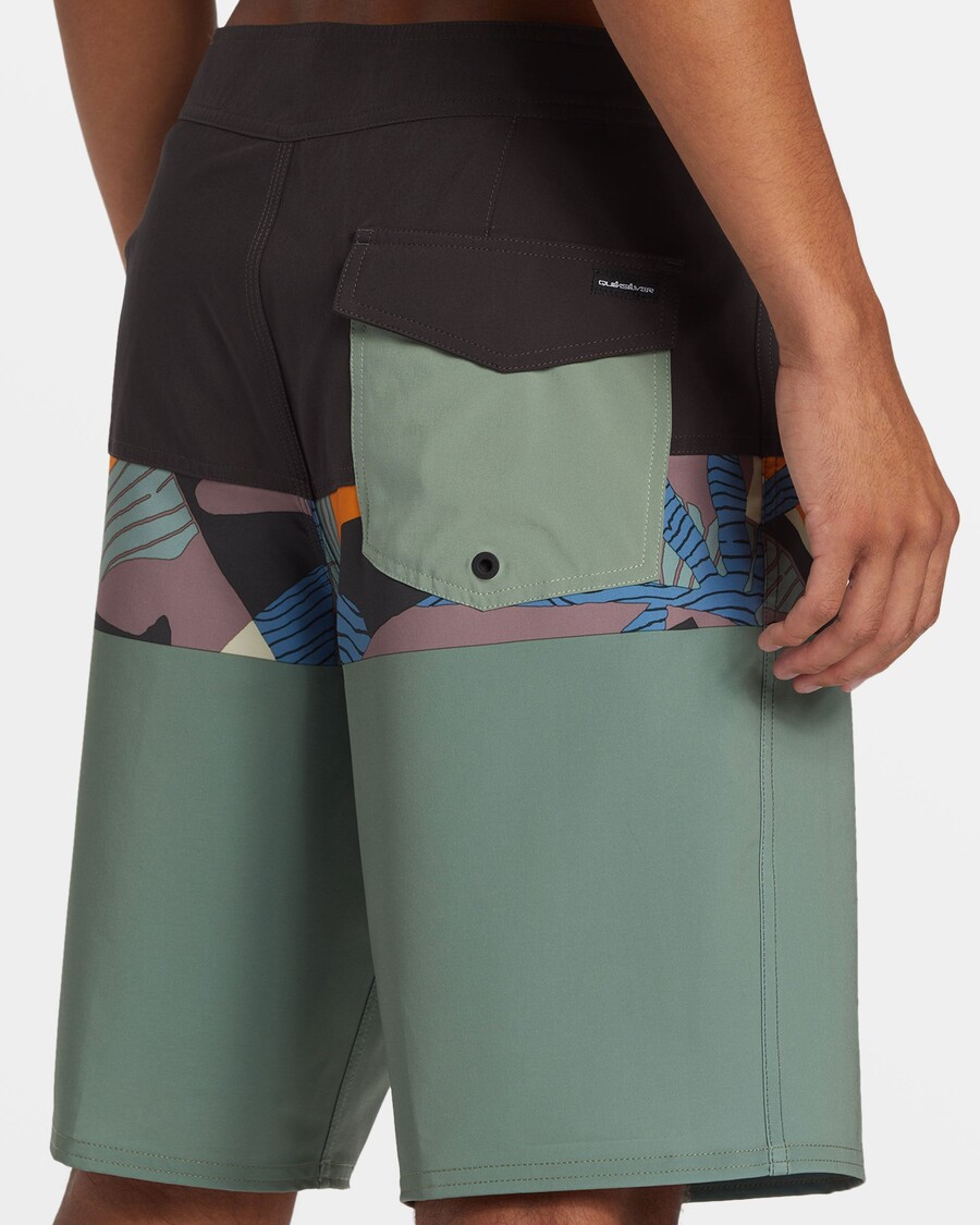 Quiksilver Surfsilk Panel 20" Boardshorts - Mořský Sprej