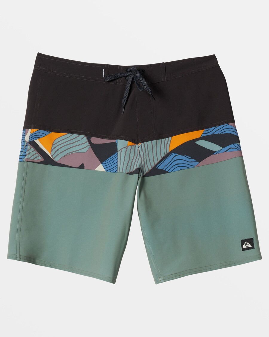 Quiksilver Surfsilk Panel 20" Boardshorts - Mořský Sprej