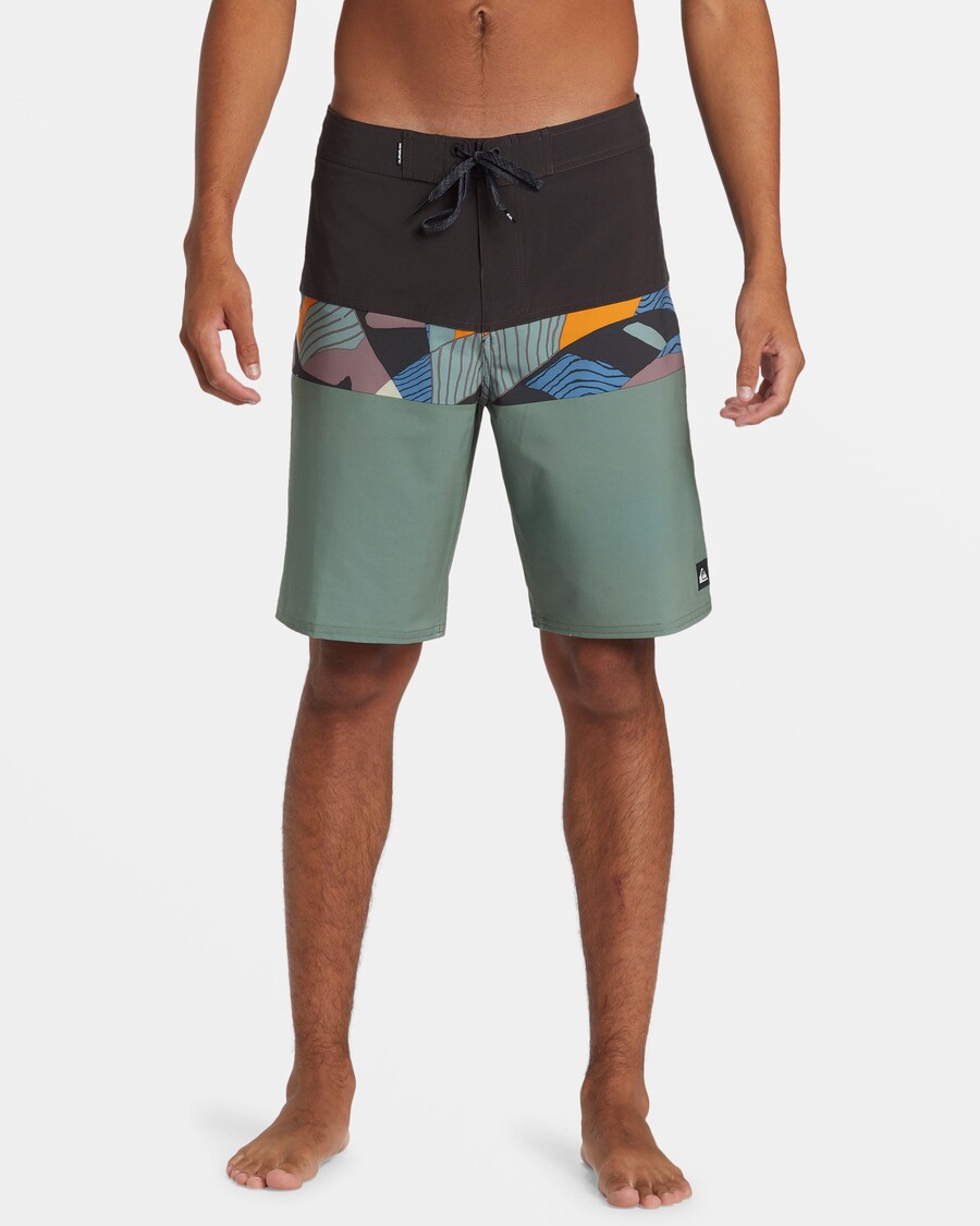 Quiksilver Surfsilk Panel 20" Boardshorts - Sjøspray