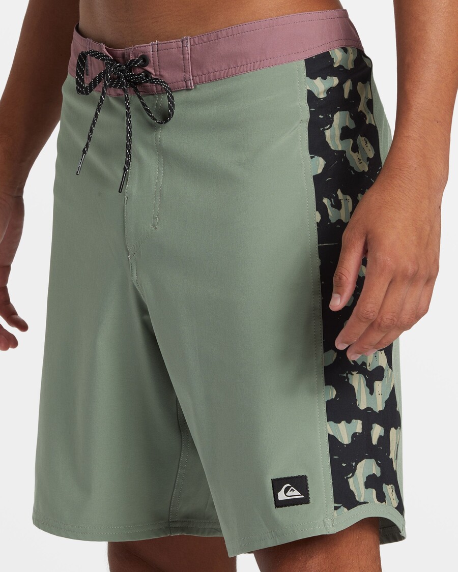 Boardshort 19" Quiksilver Surfsilk Arch - θαλάσσιο σπρέι