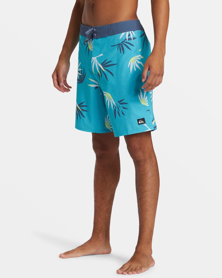 Quiksilver Surfsilk Straight Leg 19" Boardshorts - Maui Blue