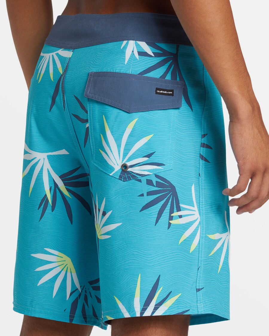 Quiksilver Surfsilk Straight Leg 19" Boardshorts - Maui Blue