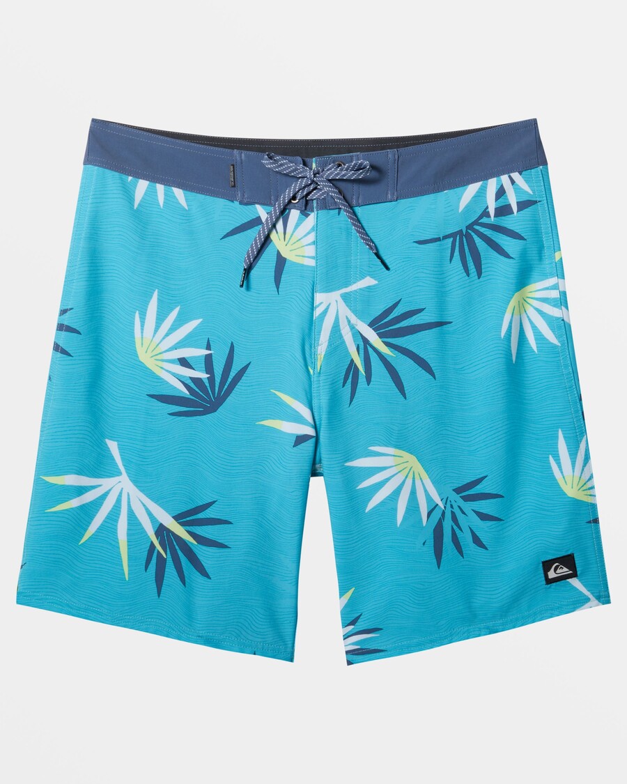 Quiksilver Surfsilk Straight Leg 19" Boardshorts - Maui Blue