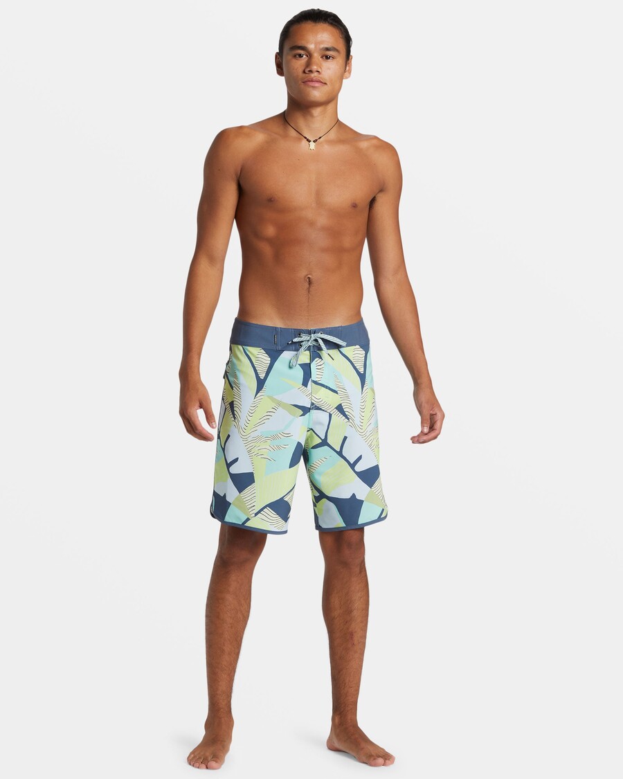 Κουκσίλβερ Surfsilk χτένι 19" Boardshort - υδροφόρος ορίζοντας