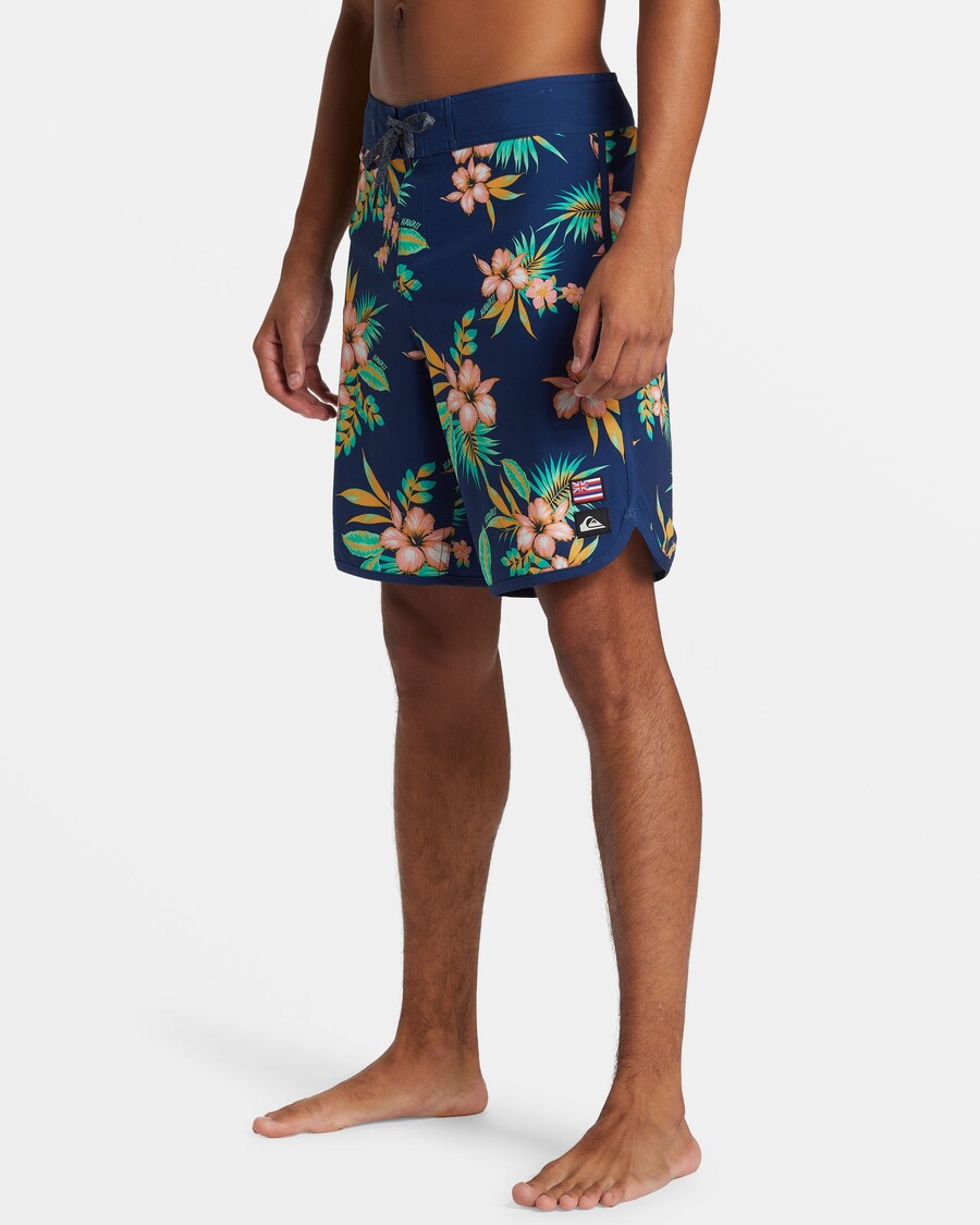 Επιτραπέζιο σορτς 19" Quiksilver Surfsilk Hawaii Shoreline - Estate Blue