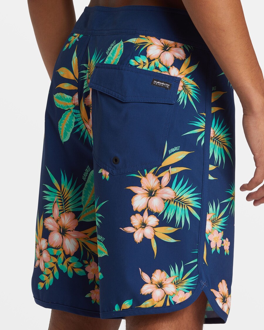 Επιτραπέζιο σορτς 19" Quiksilver Surfsilk Hawaii Shoreline - Estate Blue