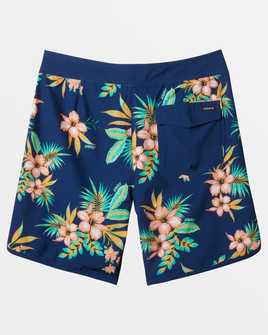 Επιτραπέζιο σορτς 19" Quiksilver Surfsilk Hawaii Shoreline - Estate Blue