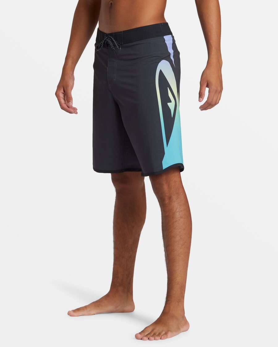 Boardshort 20" Quiksilver Surfsilk Holmes - άσφαλτος