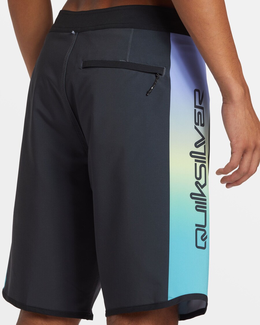 Boardshort 20" Quiksilver Surfsilk Holmes - άσφαλτος