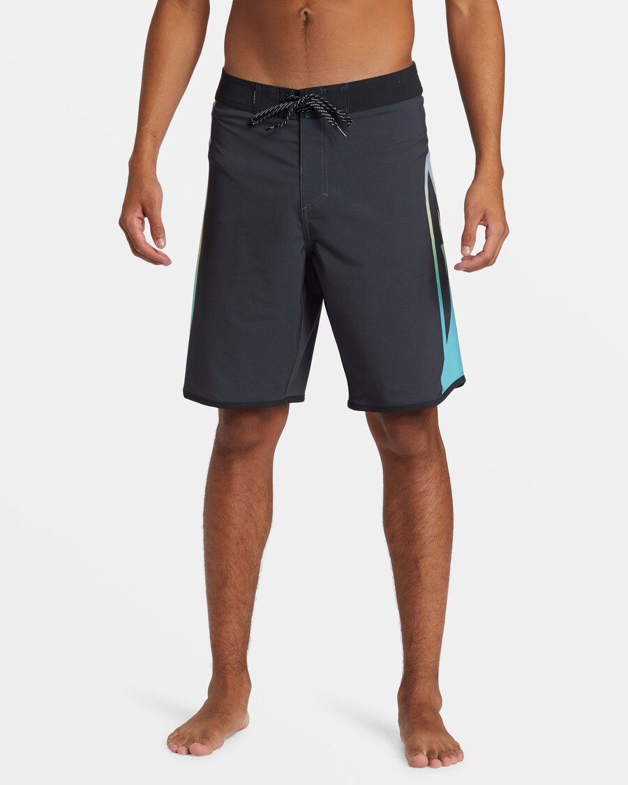Boardshort 20" Quiksilver Surfsilk Holmes - άσφαλτος