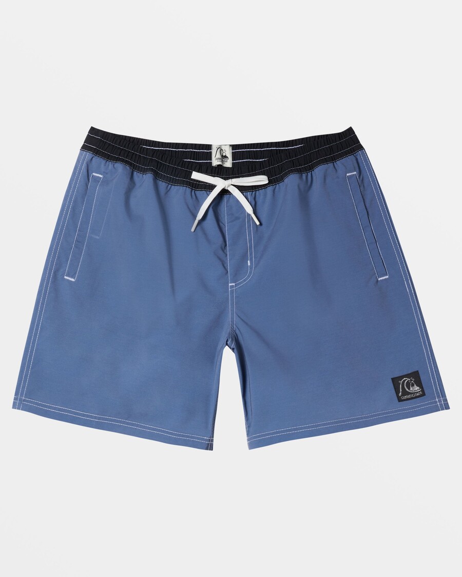 Quiksilver Originální Rovné 17" Plavky - Vintage Indigo