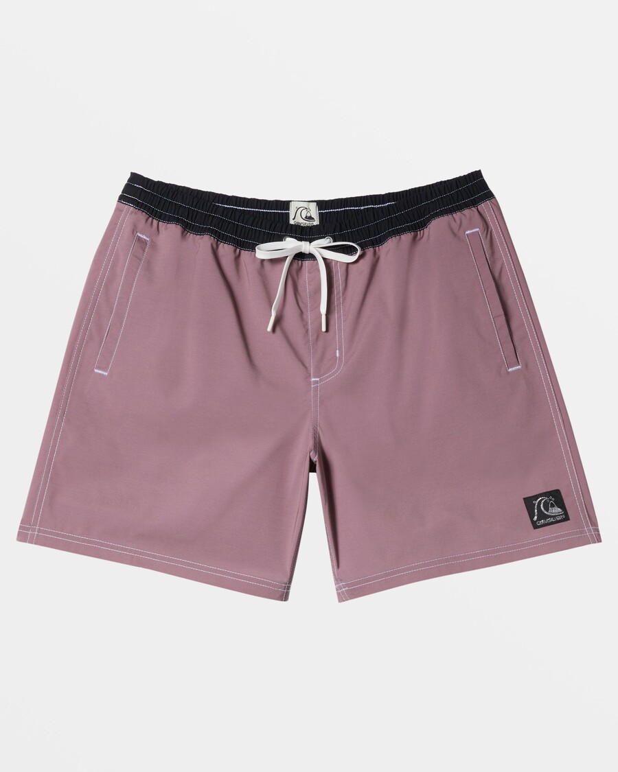 Прямые плавки 17 дюймов Quiksilver Original - Grape Shake