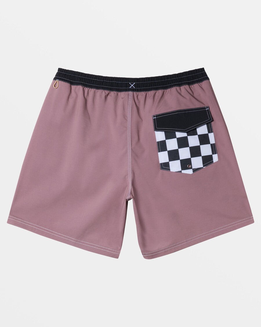 Прямые плавки 17 дюймов Quiksilver Original - Grape Shake