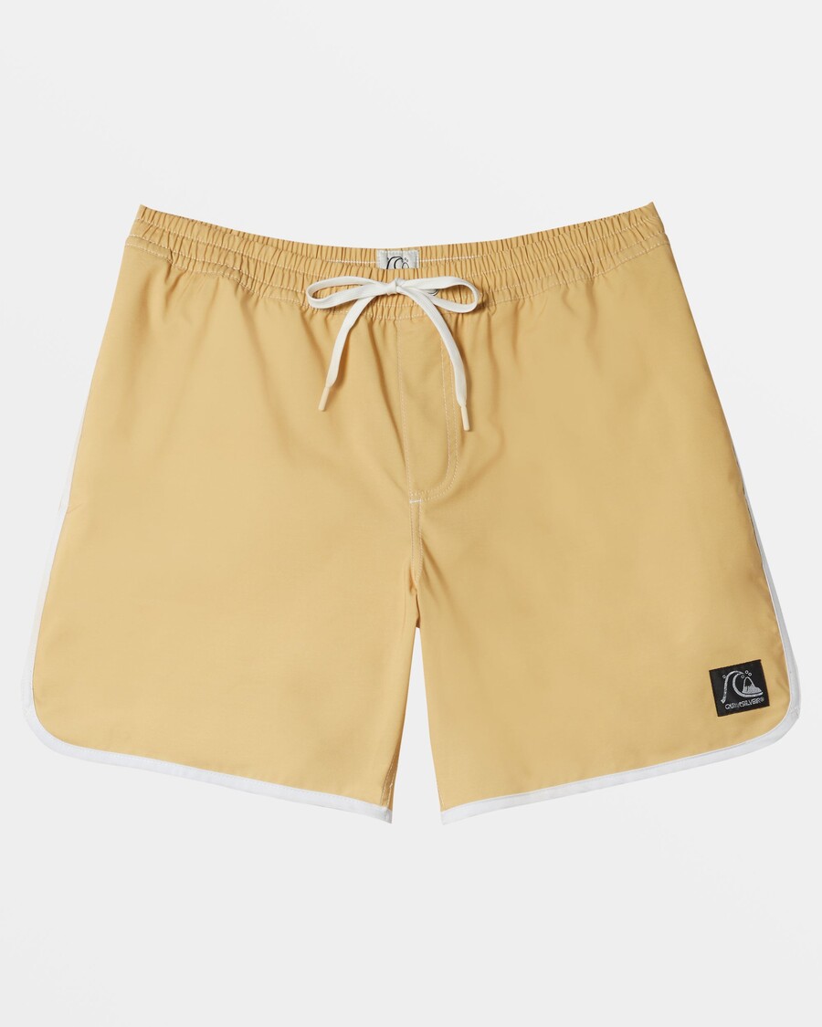 Quiksilver Oriģinālie ķemmīšgliemeņu 17" Peldbikses - Rudens Lapa