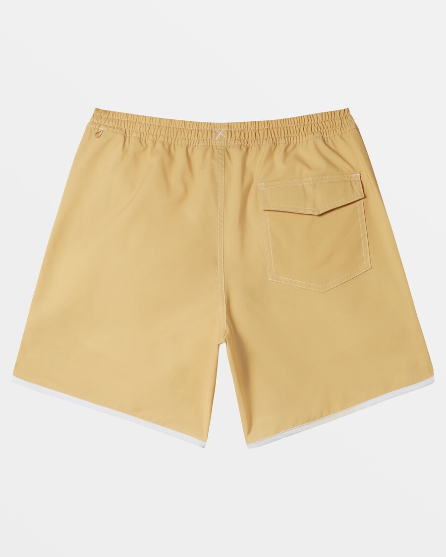 Quiksilver Oriģinālie ķemmīšgliemeņu 17" Peldbikses - Rudens Lapa