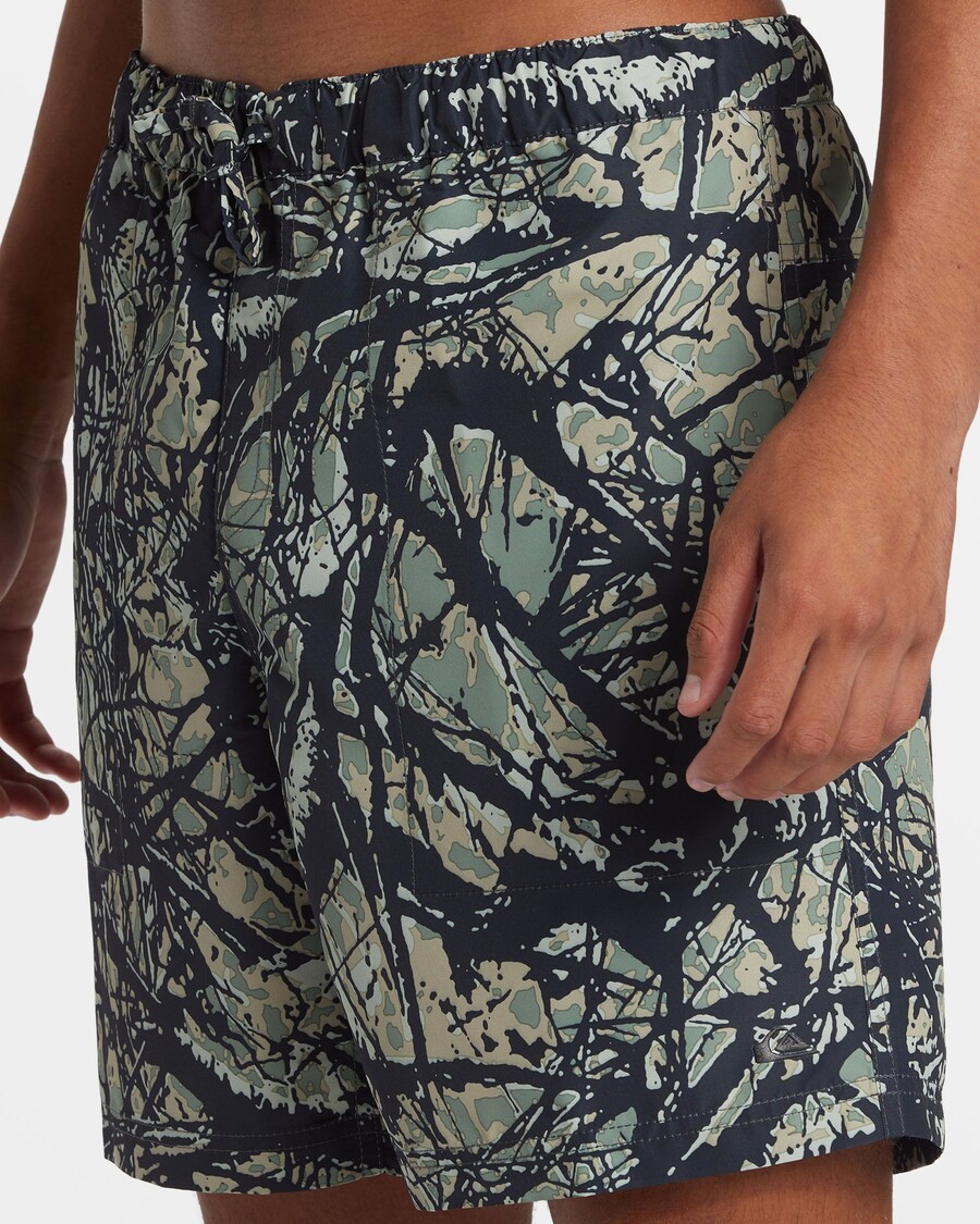 Quiksilver Laget Bedre 17" Badebukse - Asfalt