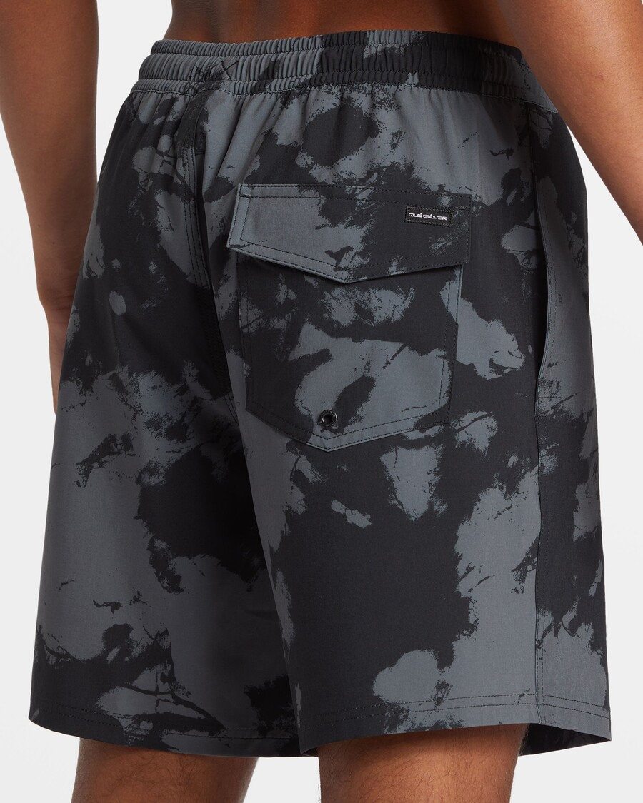 Quiksilver Hawaii 17" Plavky - čierne