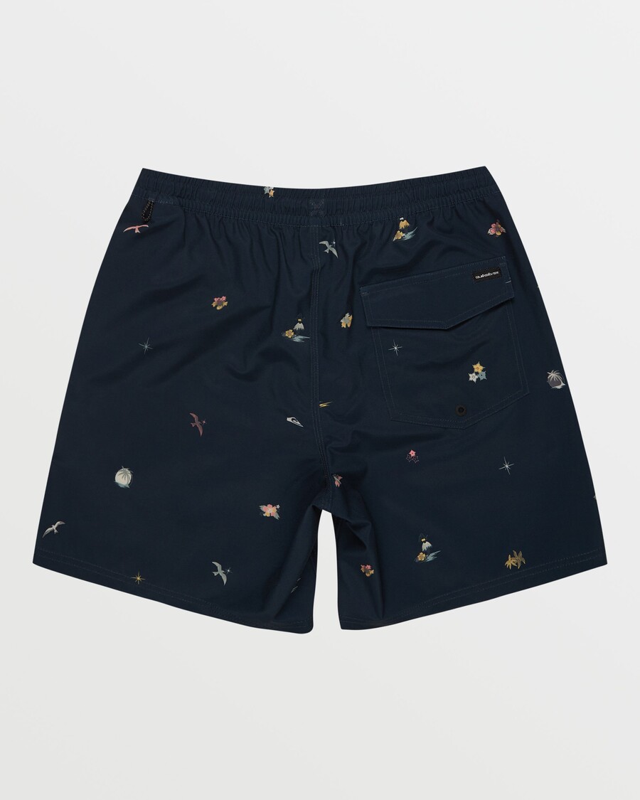 Trunchi De Baie Quiksilver Surfsilk Mix 17" - Bleumarin închis