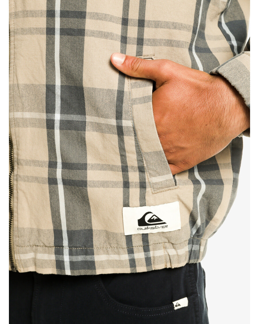 Quicksilver Old Picture Jakk - Plaza Taupe Vana Pilt