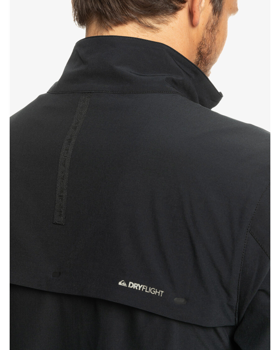 Quik Silver Cross Over Lightweight Jacket - Black