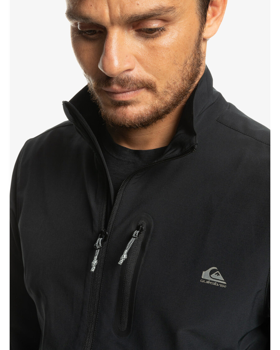 Quik Silver Cross Over Lightweight Jacket - Black