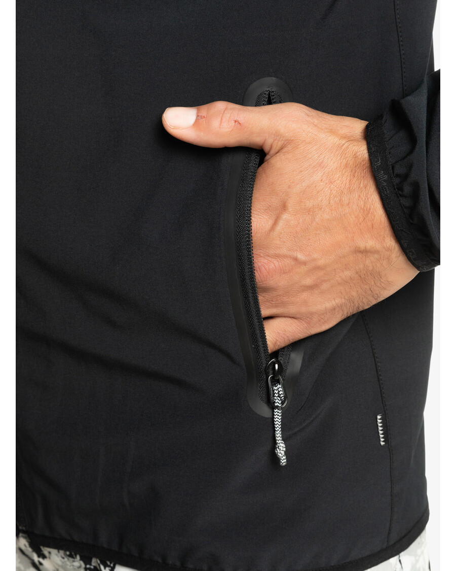 Quik Silver Cross Over Lightweight Jacket - Black