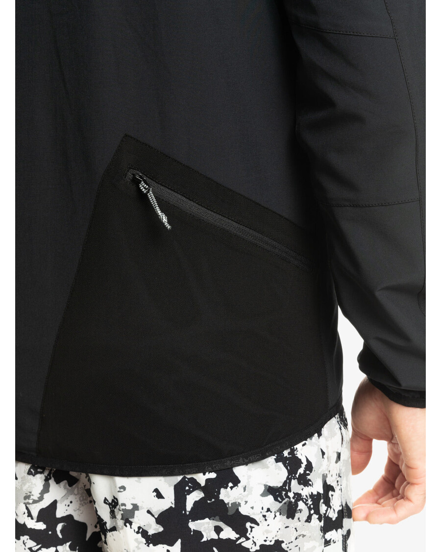 Quik Silver Cross Over Lightweight Jacket - Black