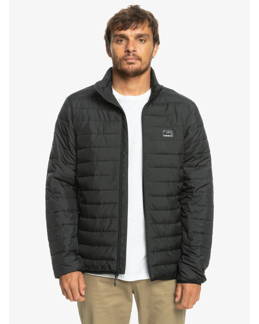 Quik Silver Scaly Puffer Jacket - Black