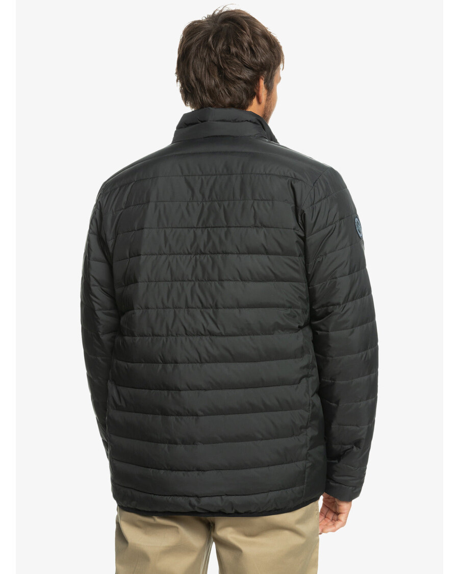 Quik Silver Scaly Puffer Jacket - Black