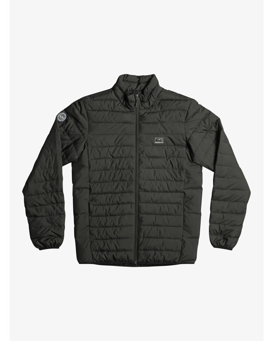 Quik Silver Scaly Puffer Jacket - Black