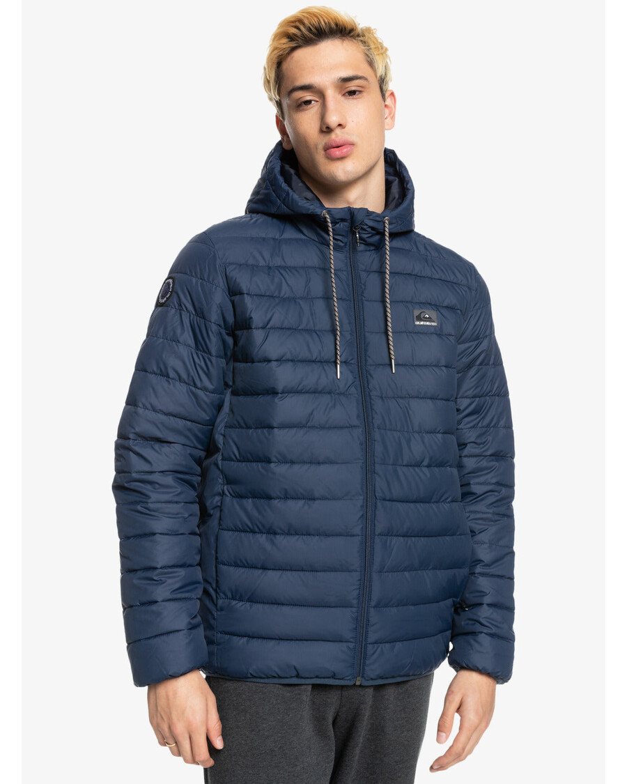 Quiksilver žvynuotas Pūkuotas švarkas - Tamsiai Mėlynas švarkas