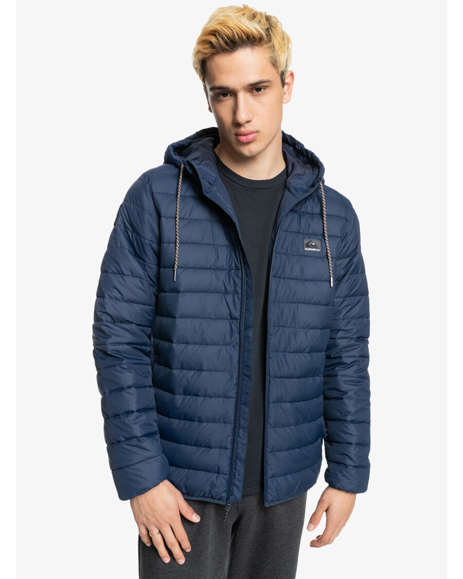 Quiksilver žvynuotas Pūkuotas švarkas - Tamsiai Mėlynas švarkas