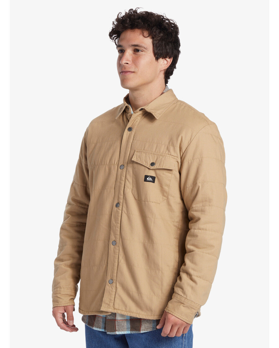 Quiksilver Downrail Upd Canvas Jope - Plage