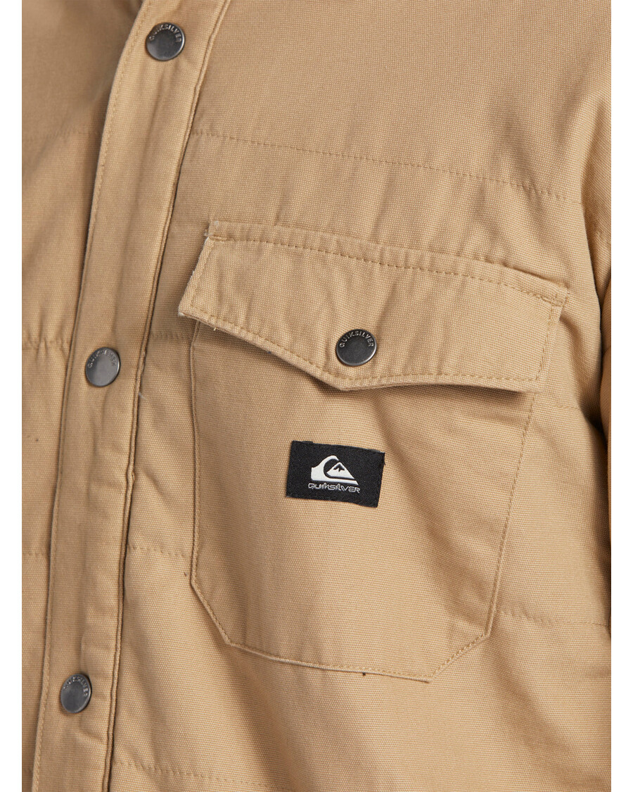 Quiksilver Downrail Upd Canvas Jope - Plage
