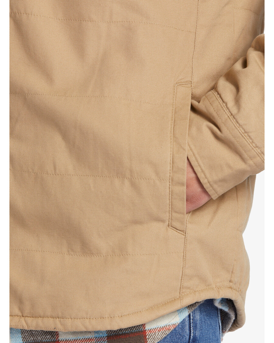 Quiksilver Downrail Upd Canvas Jope - Plage