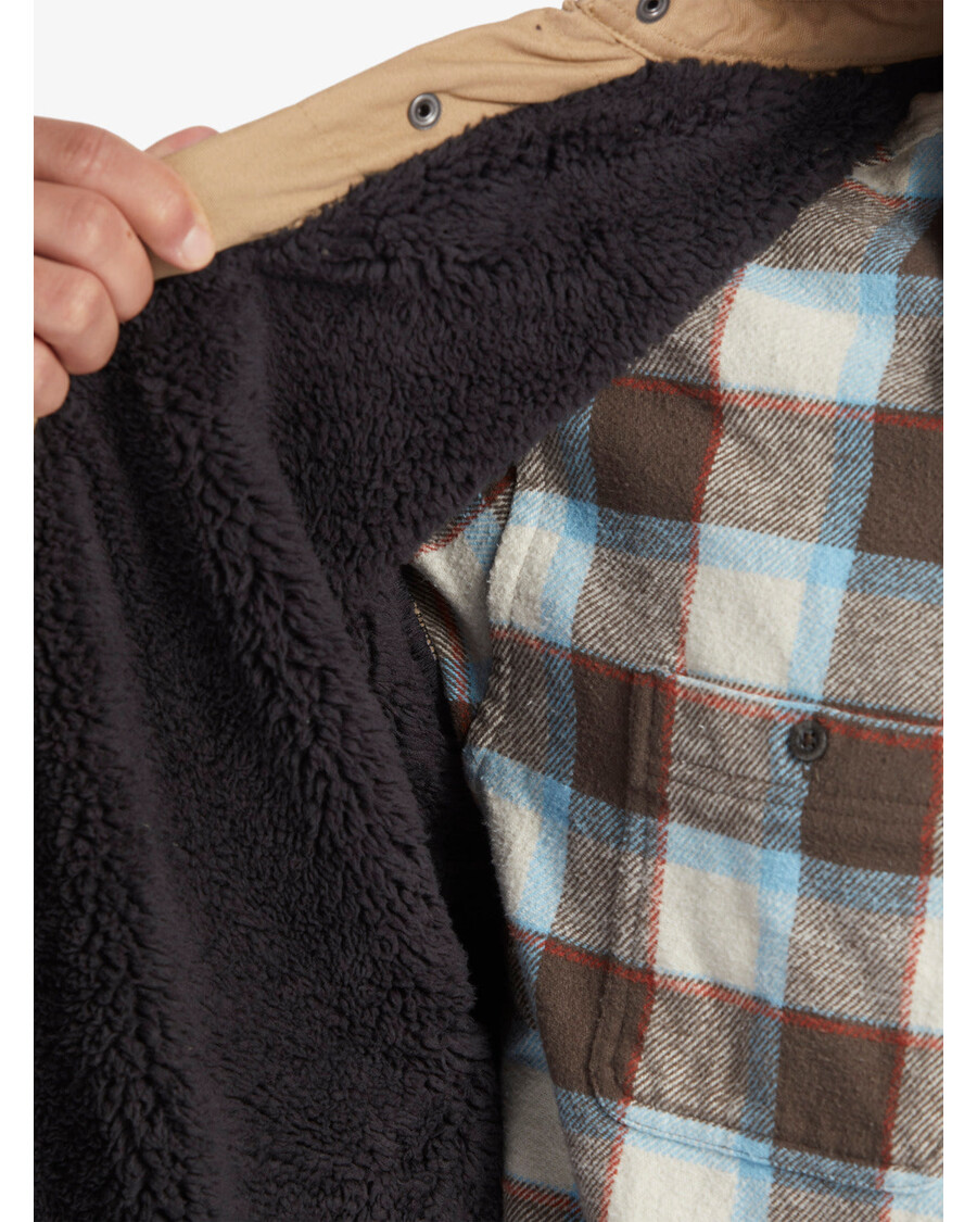 Quiksilver Downrail Upd Canvas Jope - Plage