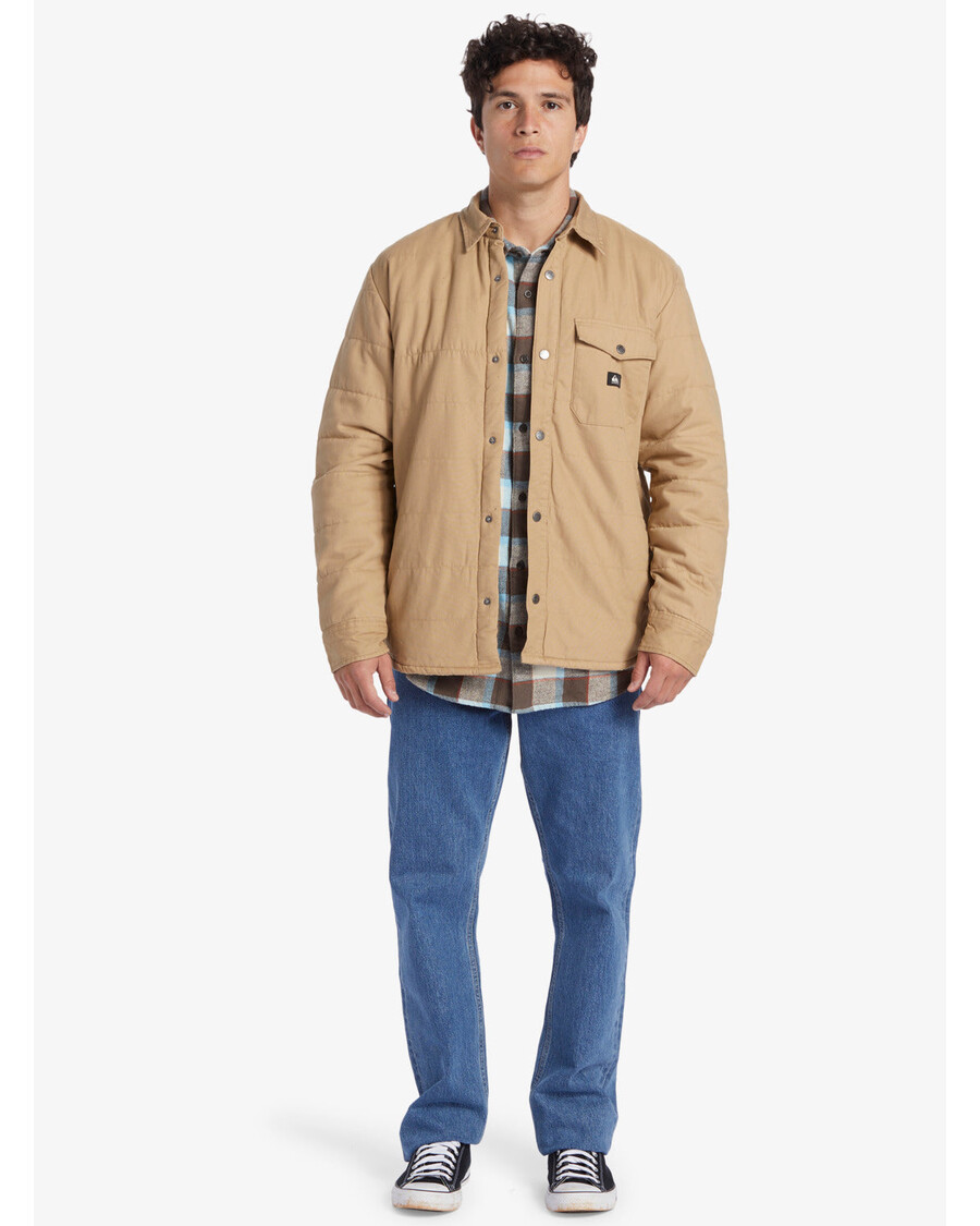 Quiksilver Downrail Upd Canvas Jope - Plage