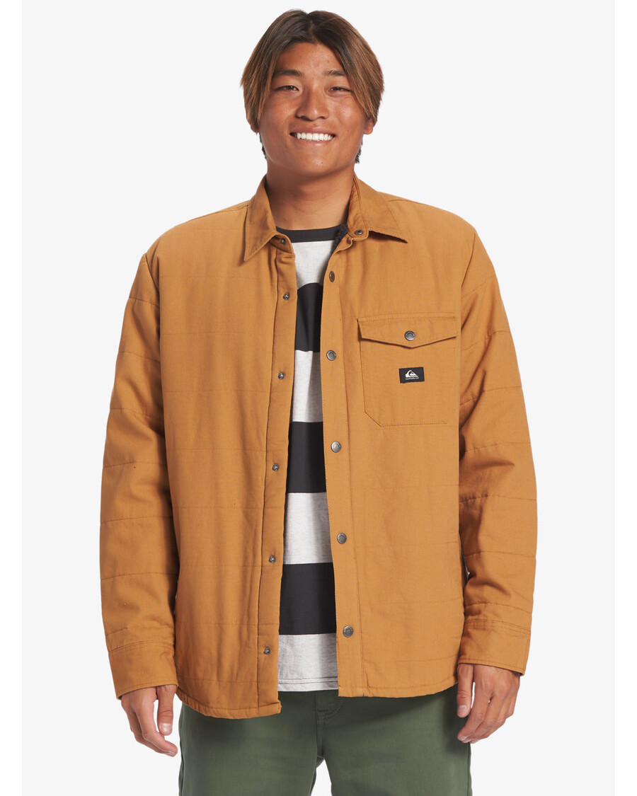 Quiksilver Downrail Upd Canvas Jope - Luupruun