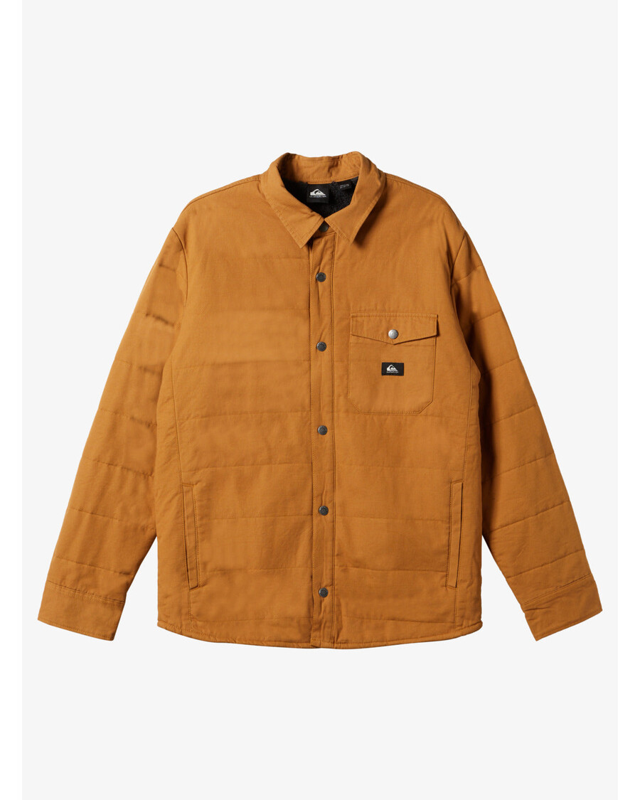 Quik Silver Downrail Upd Canvas Jacket - Bone Brown