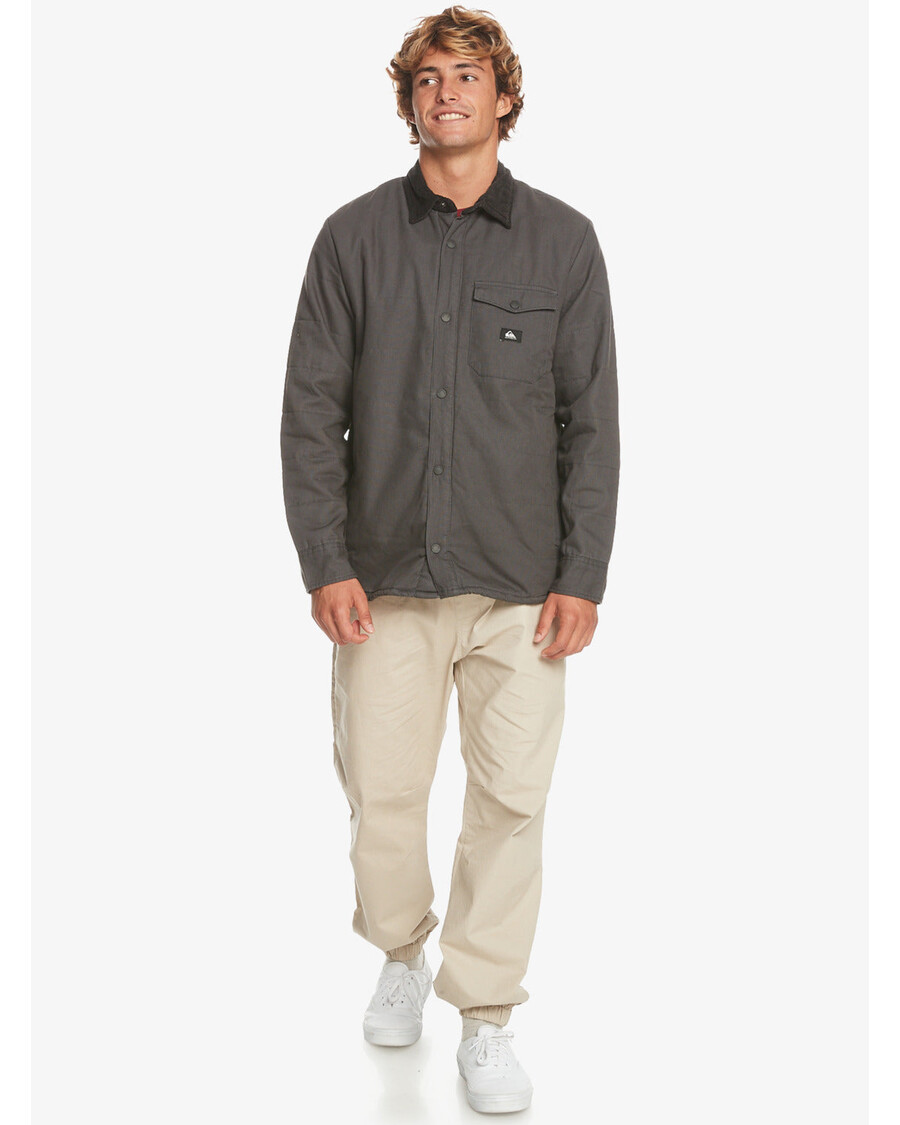 Quik Silver Downrail Upd Canvas Jacket - Tarmac