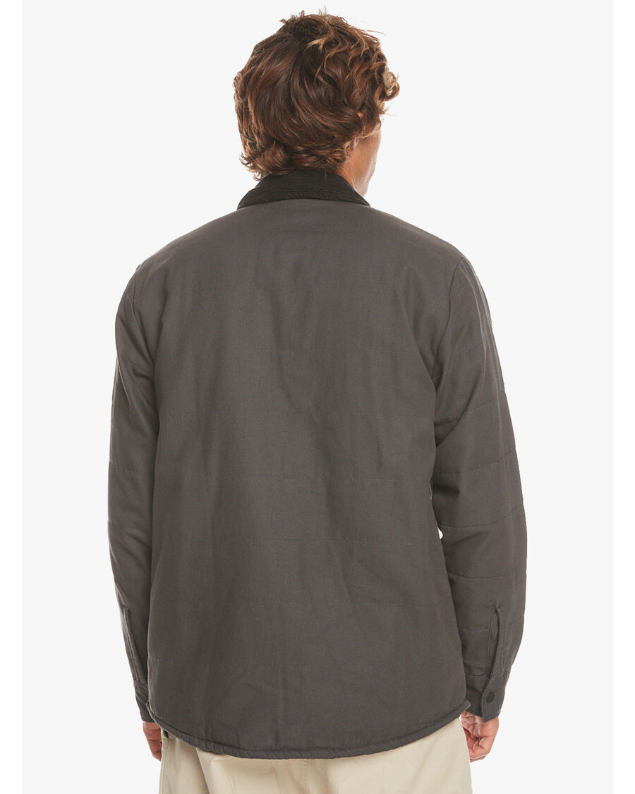 Quik Silver Downrail Upd Canvas Jacket - Tarmac