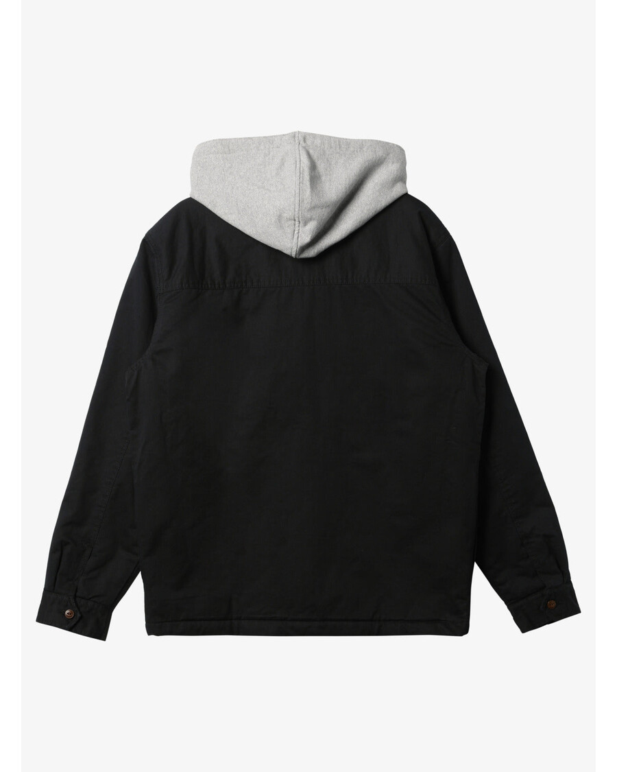 Quiksilver New Aitor σακάκι με κουκούλα - μαύρο
