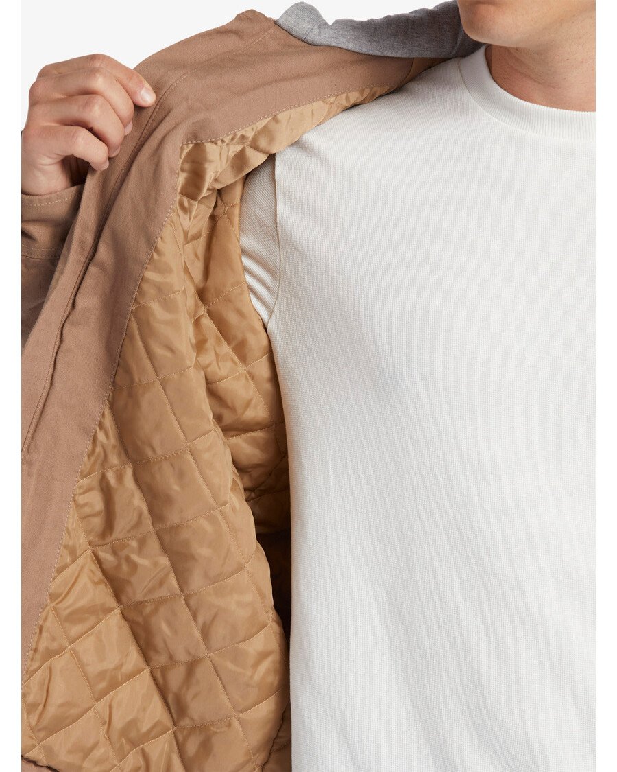 Quiksilver Nová Aitor Bunda S Kapucňou - Fossil