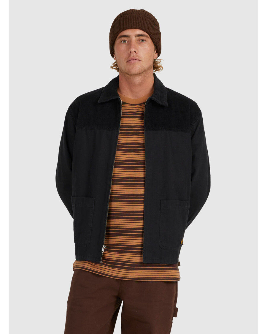 куик сребрна безвременска јакна - црна