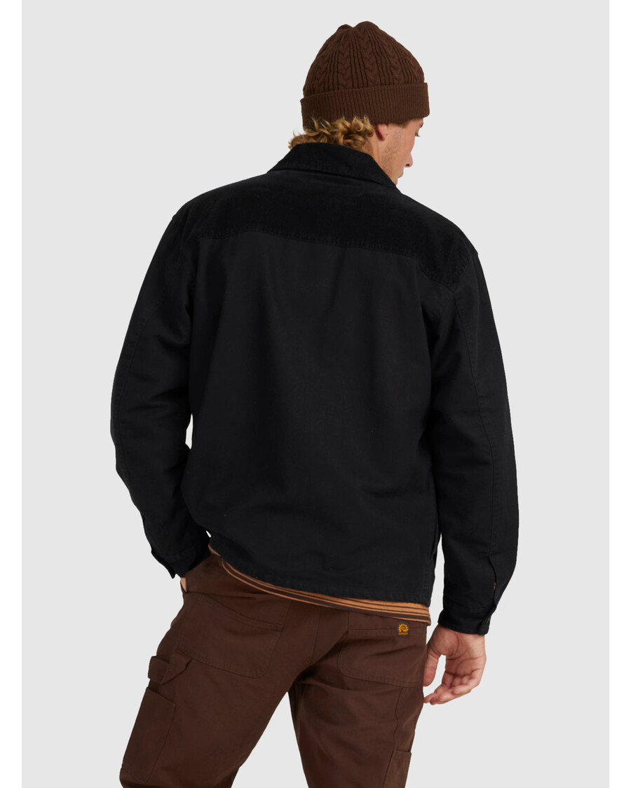 куик сребрна безвременска јакна - црна