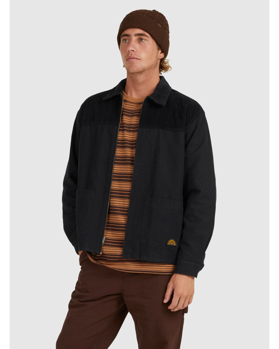 куик сребрна безвременска јакна - црна