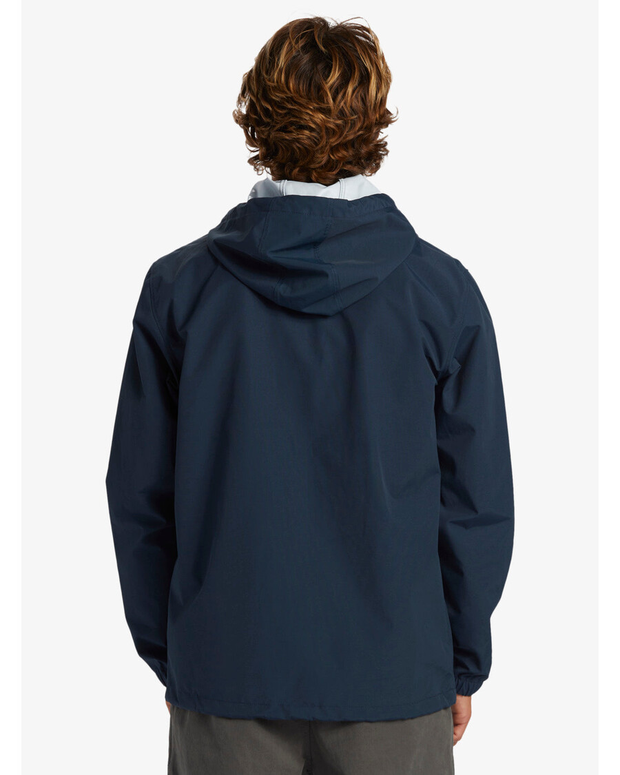 спортивная куртка с капюшоном Quiksilver Rain Cloud - темно-синий